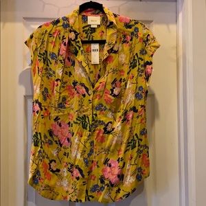 Anthropologie Maeve Raffine blouse NWT